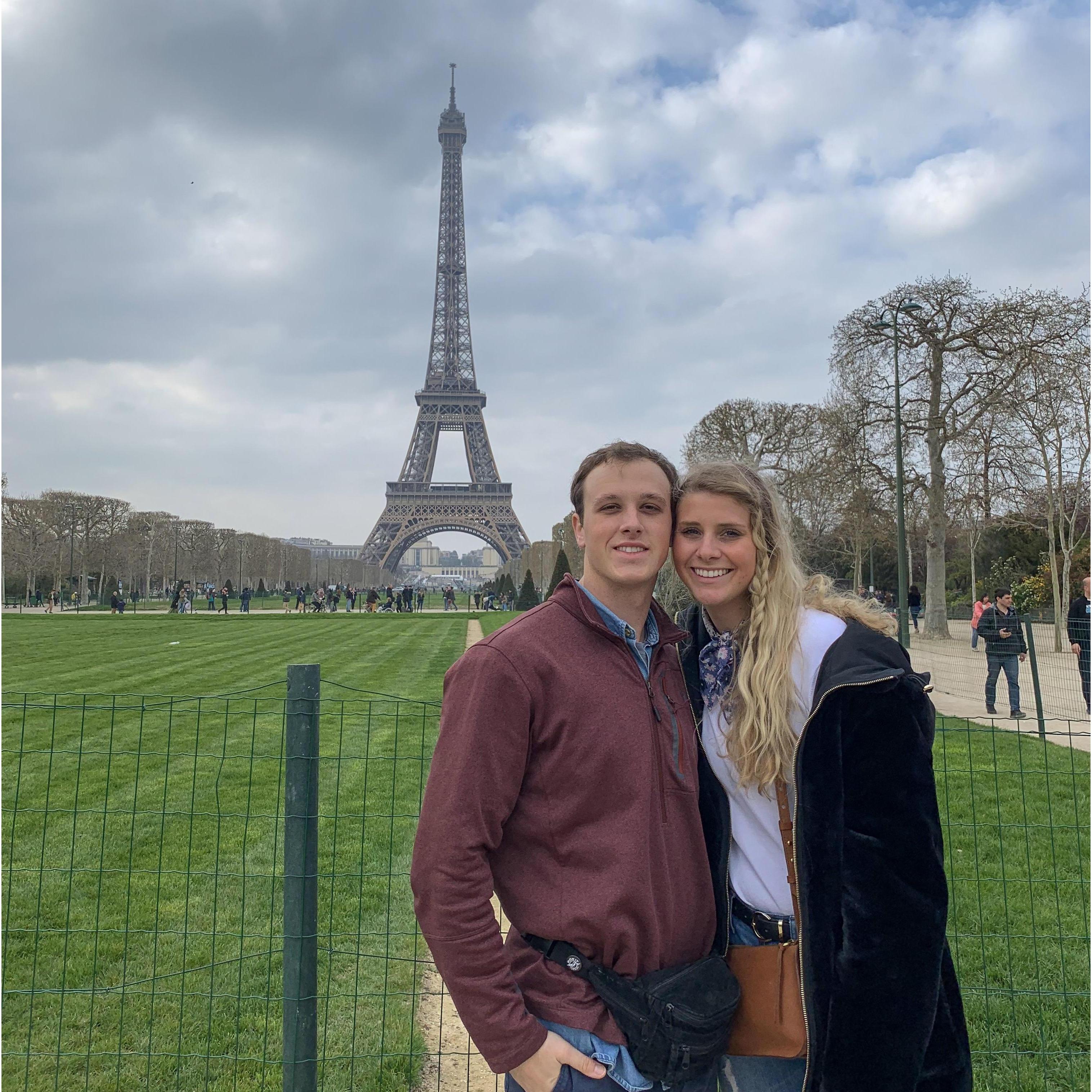 Our families met altogether in Paris over spring break. We are so lucky to have these memories together!