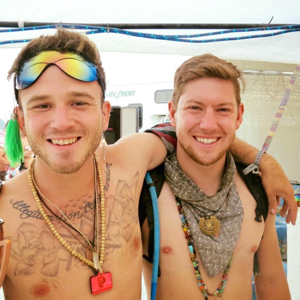 Us at Burning Man 2018