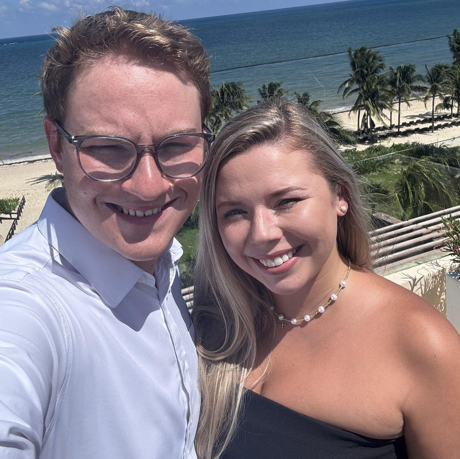 Our ninth anniversary in Cancun, Mexico