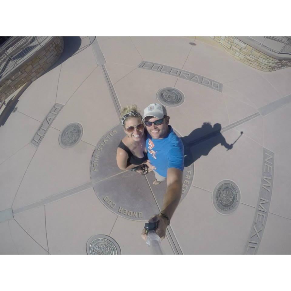 Four Corners - Arizona, New Mexico, Utah and Colorado. 2015.