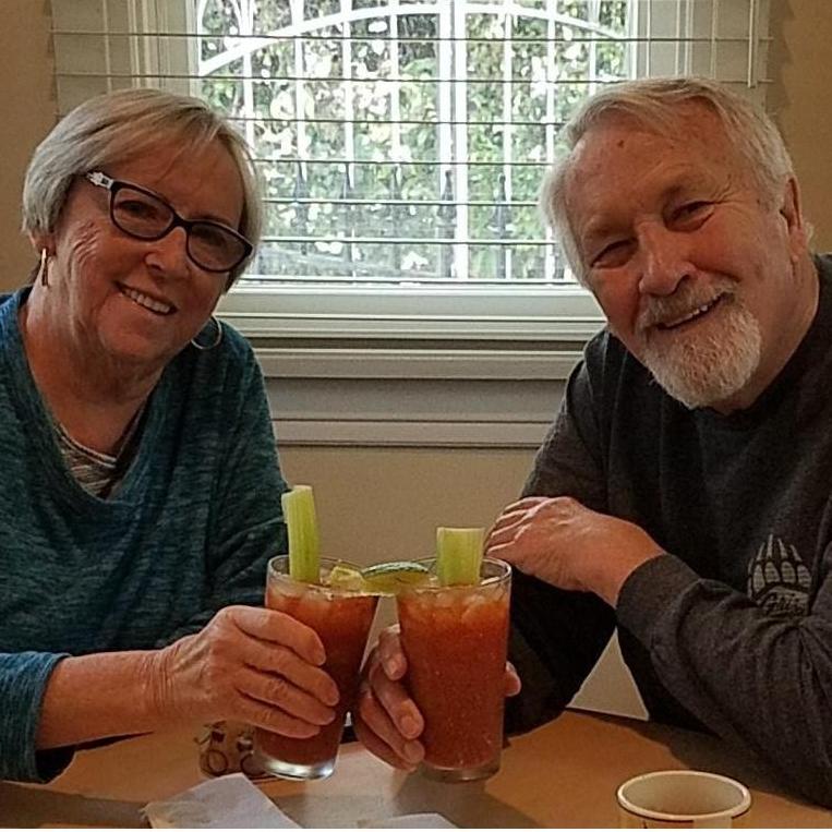 Hope's sister-in-law Jan and her husband Joe.  Besties since 1982 when Hope started dating Jan's baby brother Scotty.