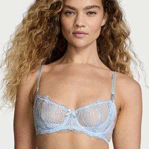 Wicked Iridescent Embroidery Unlined Balconette Bra