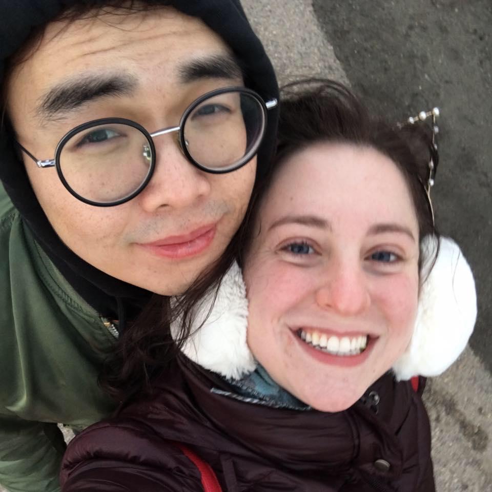 It was freezing, but we did the cliff walk in Newport, RI.