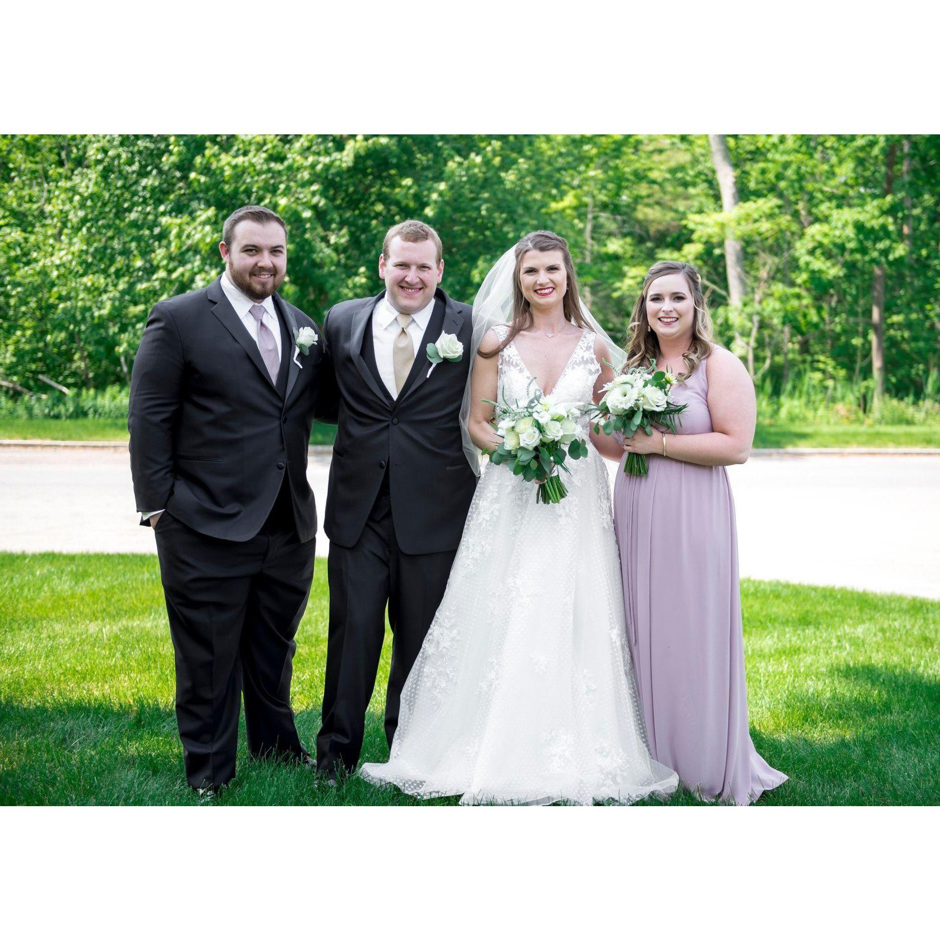 Kelly and Jesse's wedding 2019.
