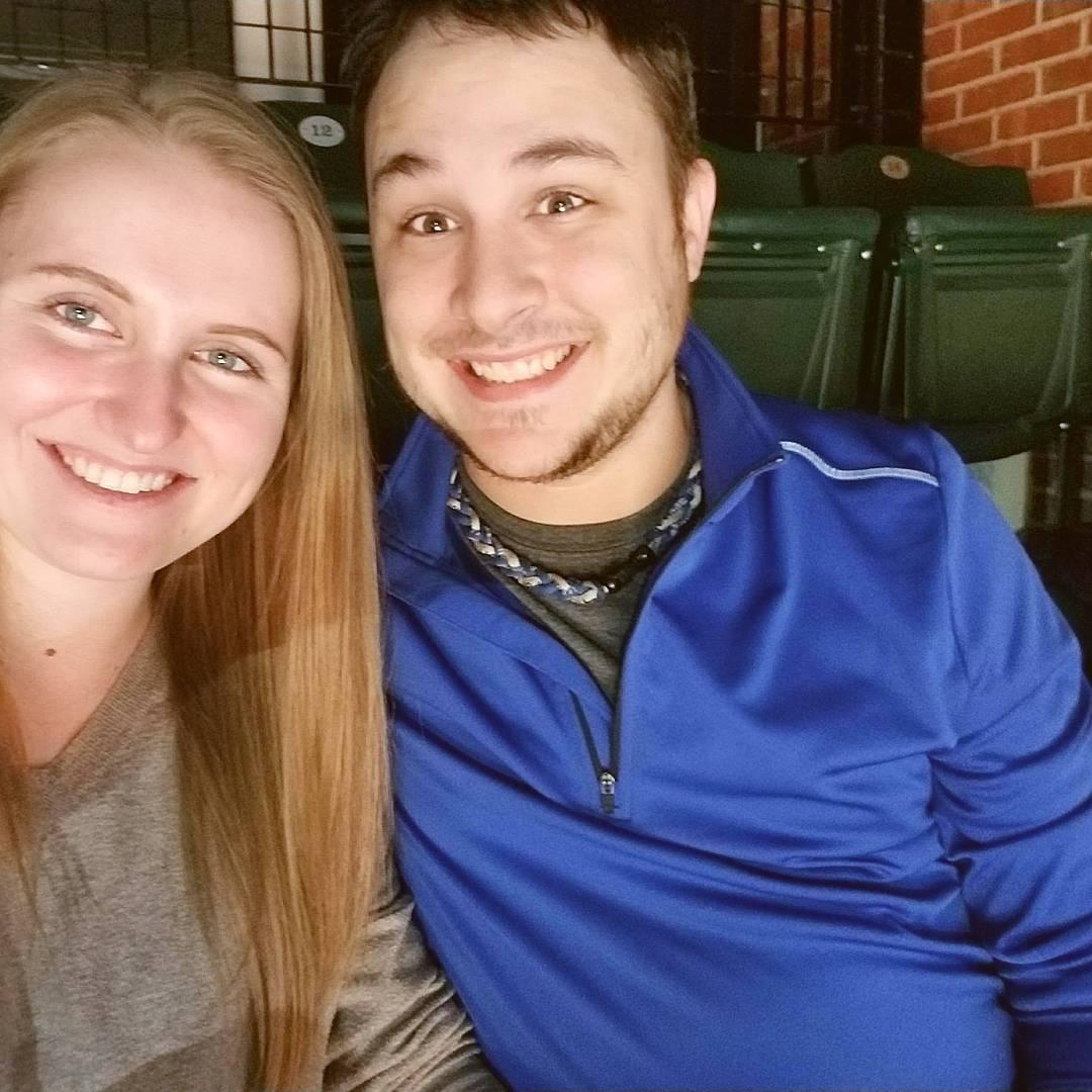 Our first Pacer's game together