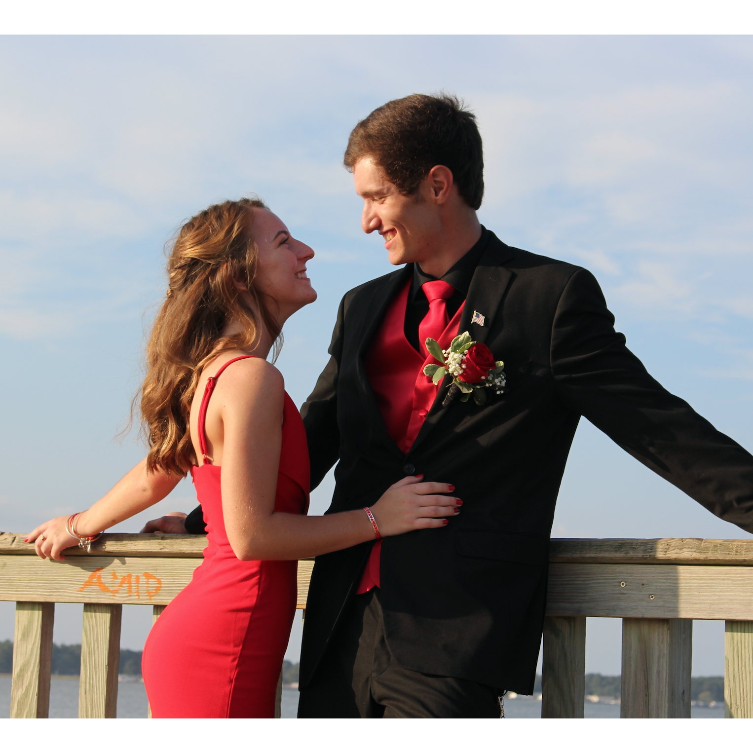Our first and last ever school dance together, homecoming 2019.