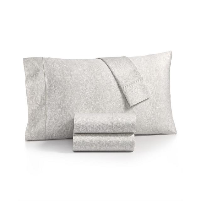 Charter Club Sleep Luxe Cotton 800-Thread Count 4-Pc. Printed Queen Sheet Set, Created for Macy's