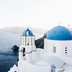Honeymoon Dinner in Greece