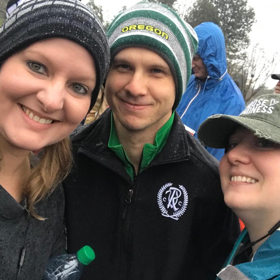 5k fun! In the snow!