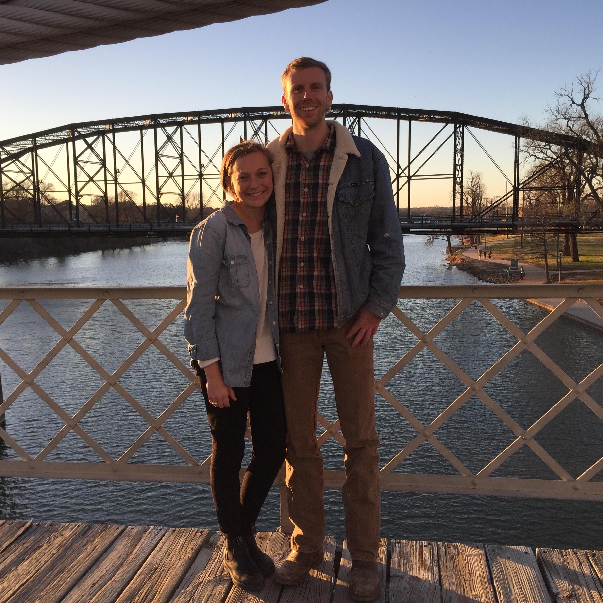 While Nathan was finishing up at A&M, we would meet halfway from Dallas to College Station in Waco on weeknights! I can't believe we did this, but at the time, the drive was worth it!