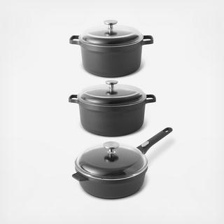 GEM 6-Piece Nonstick Cookware Set
