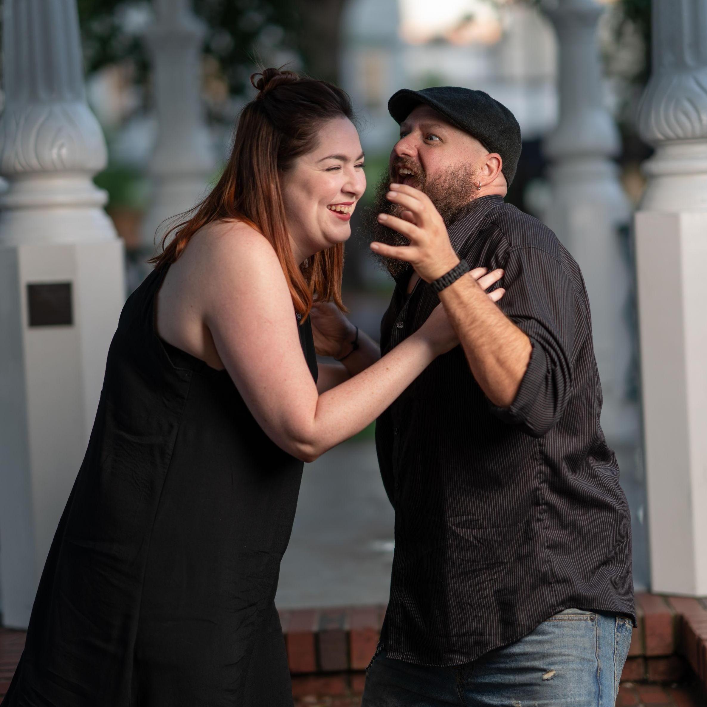 Always laughing!