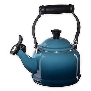 Le Creuset® Demi 1.25 qt. Whistling Tea Kettle in Oyster