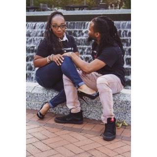 Our first photo shoot in Downtown Greensboro