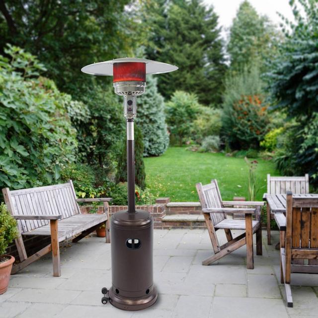 Deluxe Patio Heater Hammered Bronze - Dyna-Glo