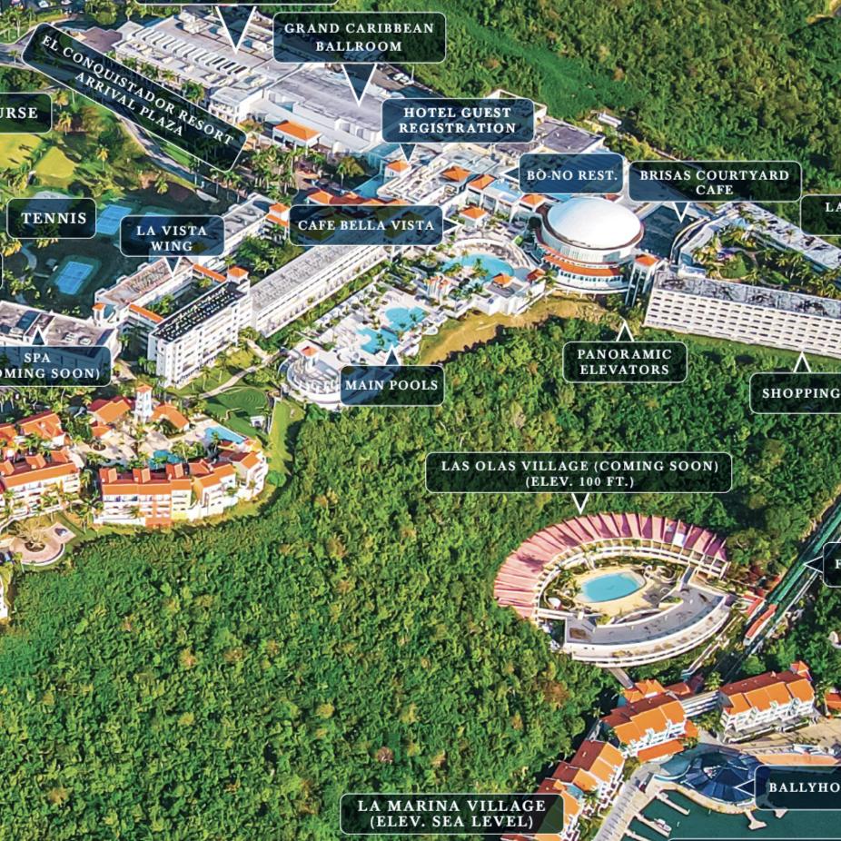 Map of El Conquistador Property