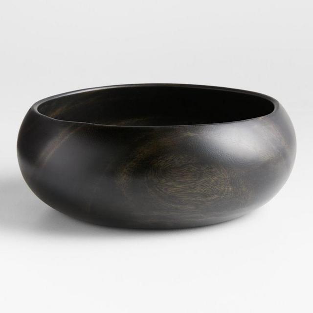 Tondo 14" Ebonized Bowl