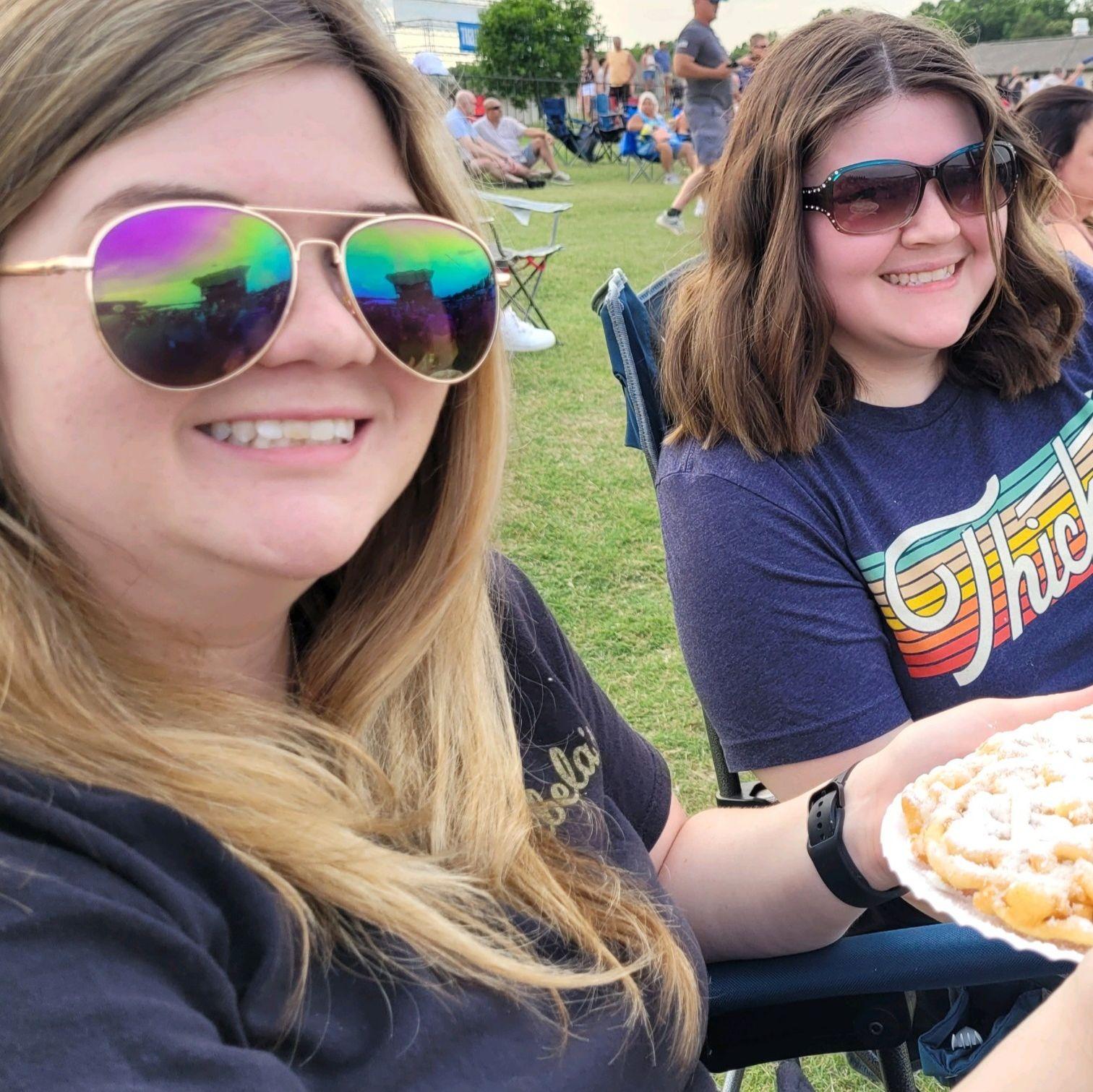 Kaitlyn with Maid of Honor, Emily Coons