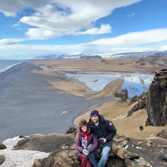 Black sand beaches in Iceland