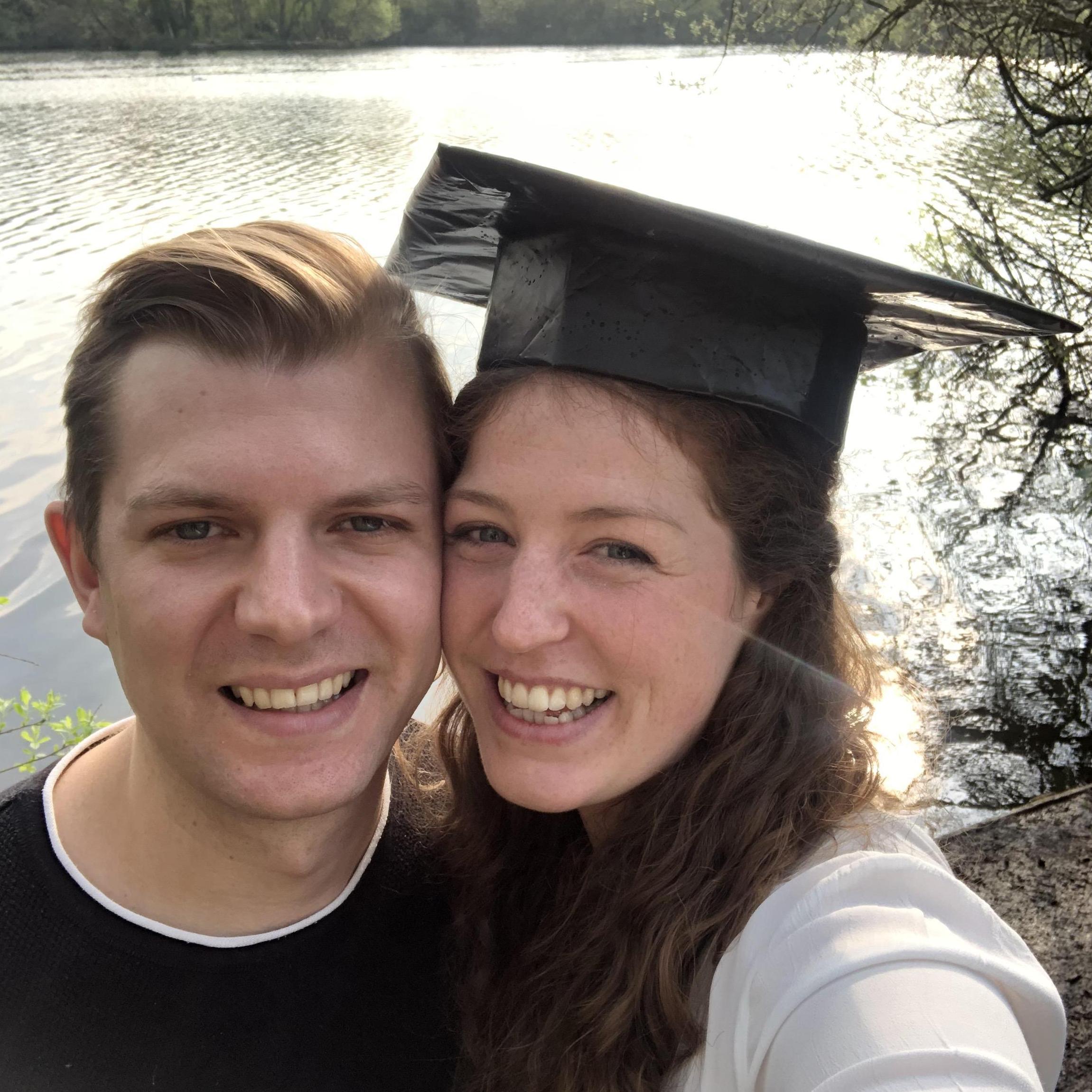 Ellie's COVID graduation