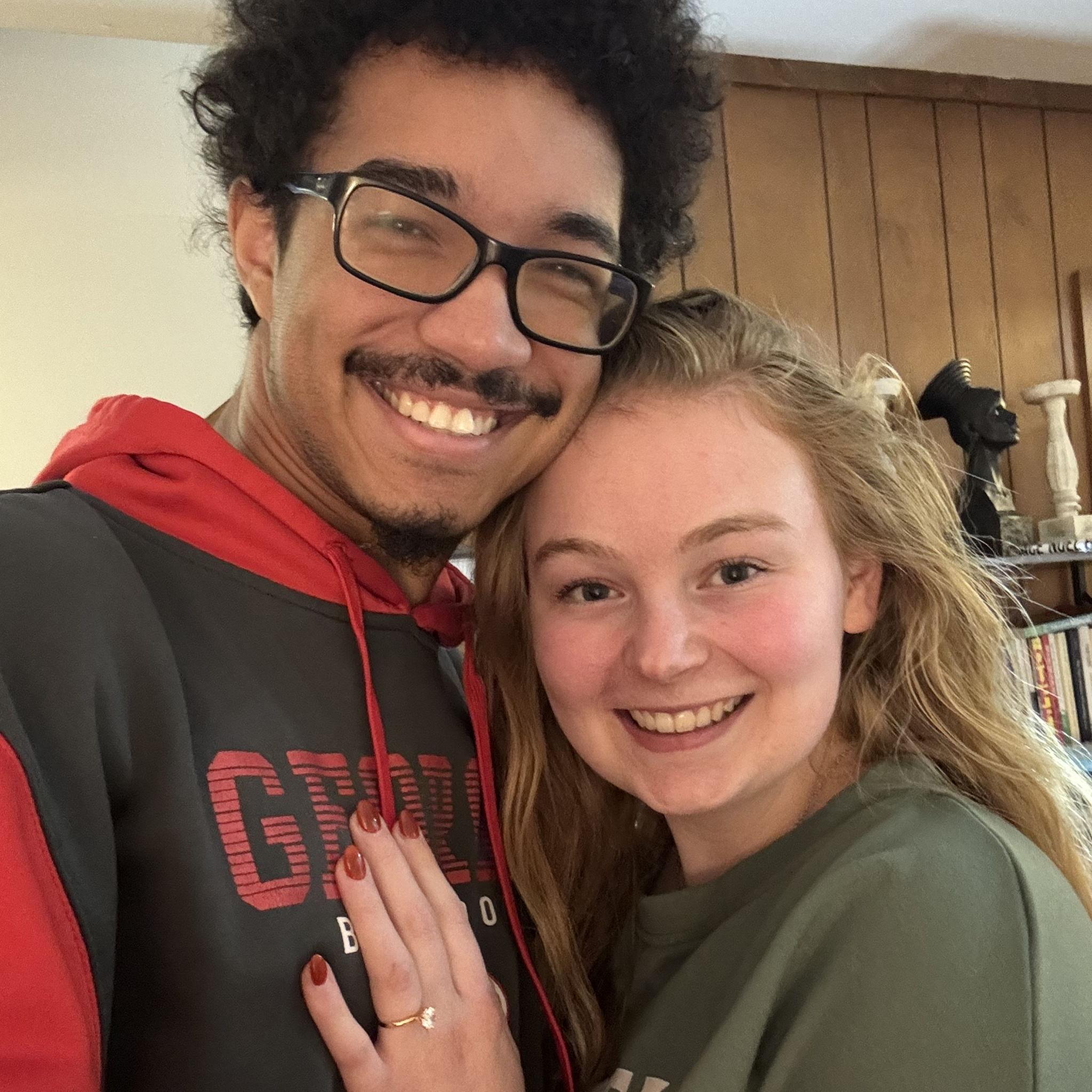 We got engaged!!