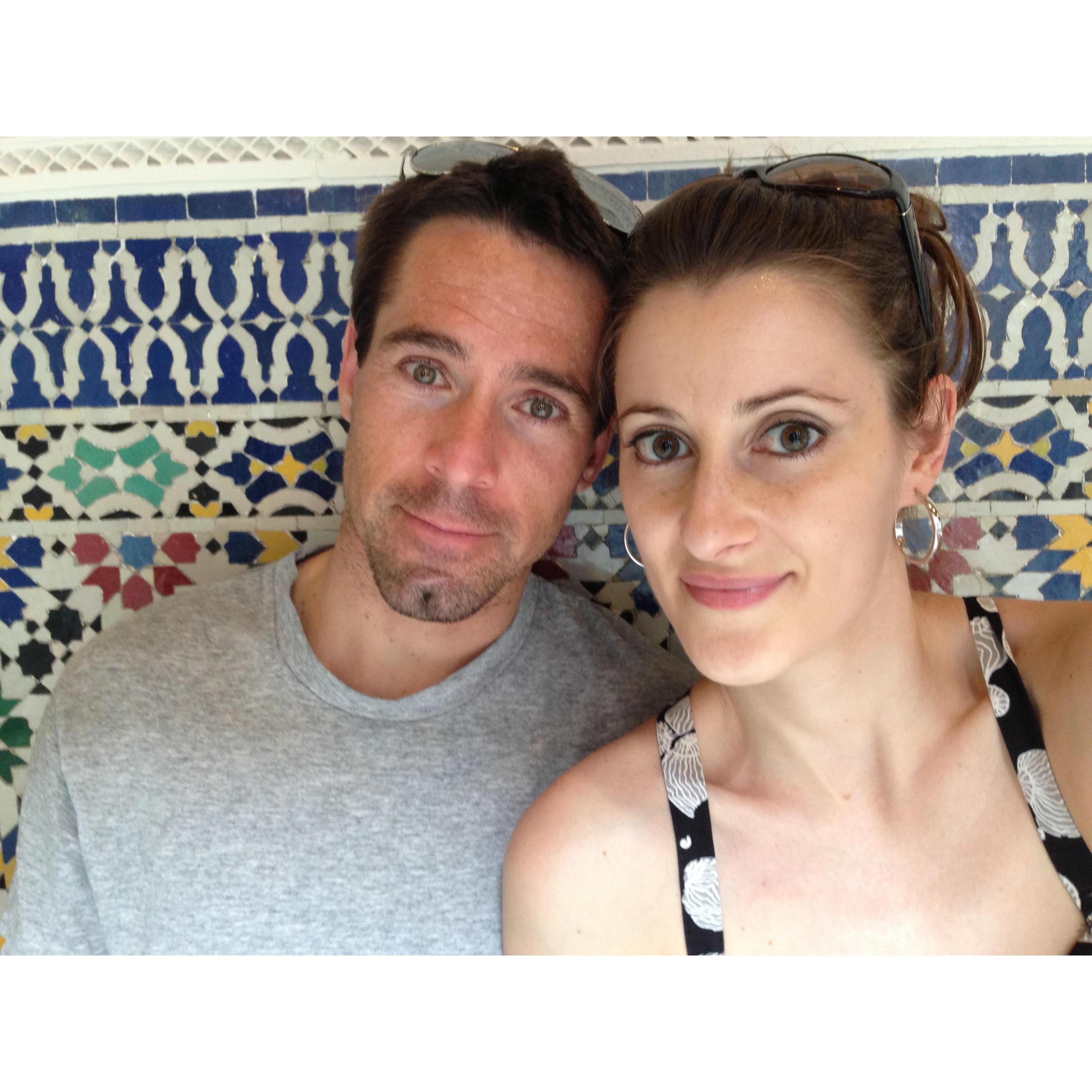 In Morocco in Disney World