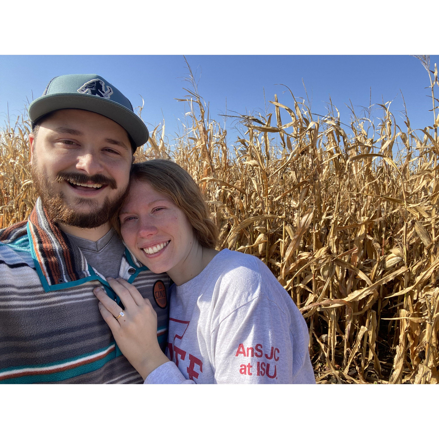 "I'd rather get married in a corn field than on the top of a mountain" -Nicole