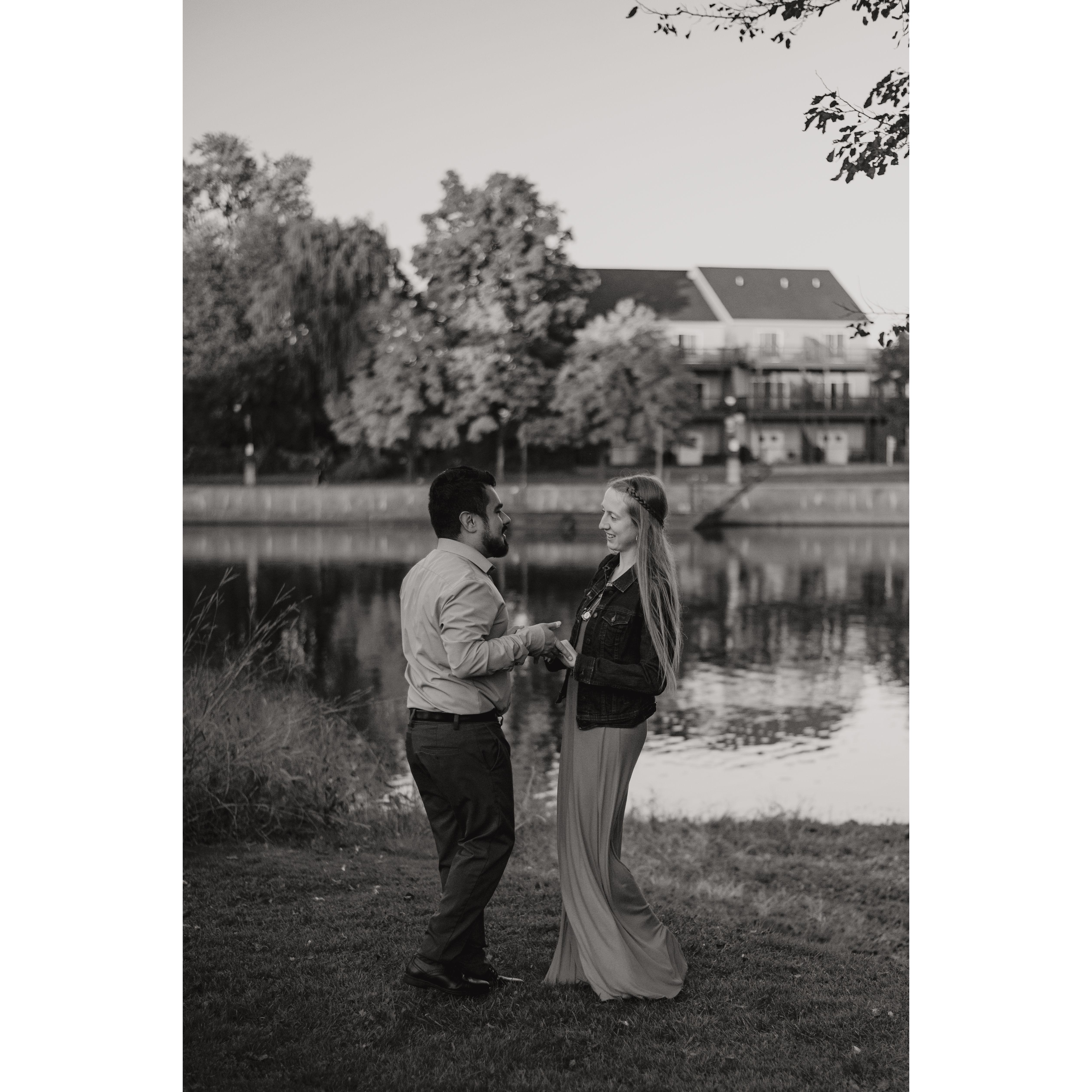 Photo Credit: Lindsey Angus of HeartSpeaksVisuals, our Engagement and Wedding Photographer.