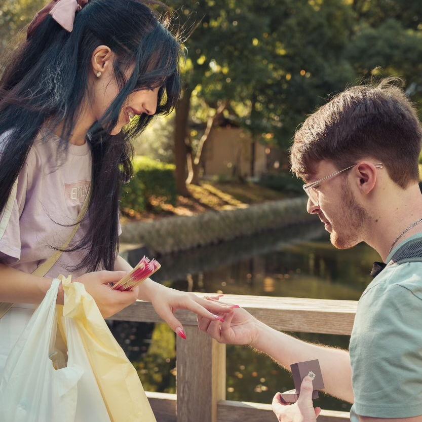 When he proposed!