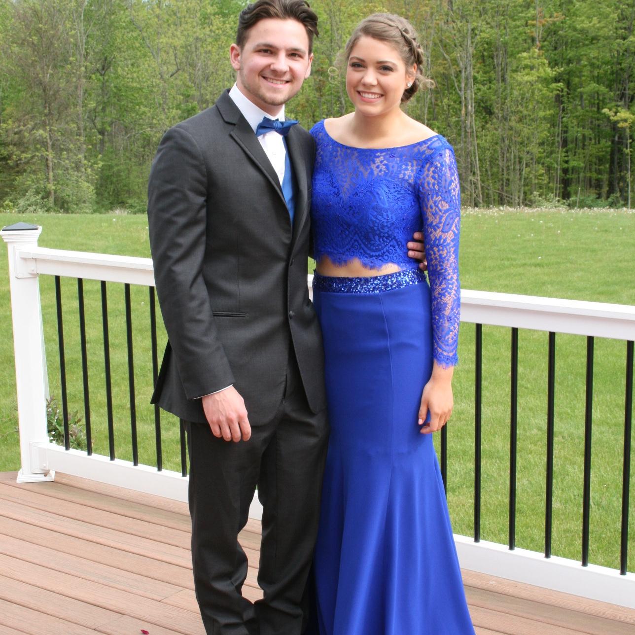 5/19/2017- Jackson and Ally went to prom together for her senior year.