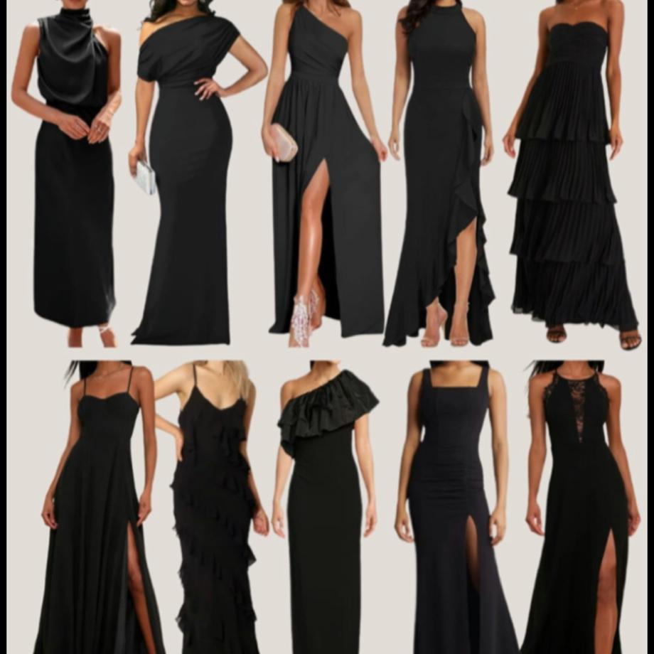 Ladies, if you’re needing a little help choosing a dress that fits the requirements, the bride has picked out some beautiful inspiration photos just for you!