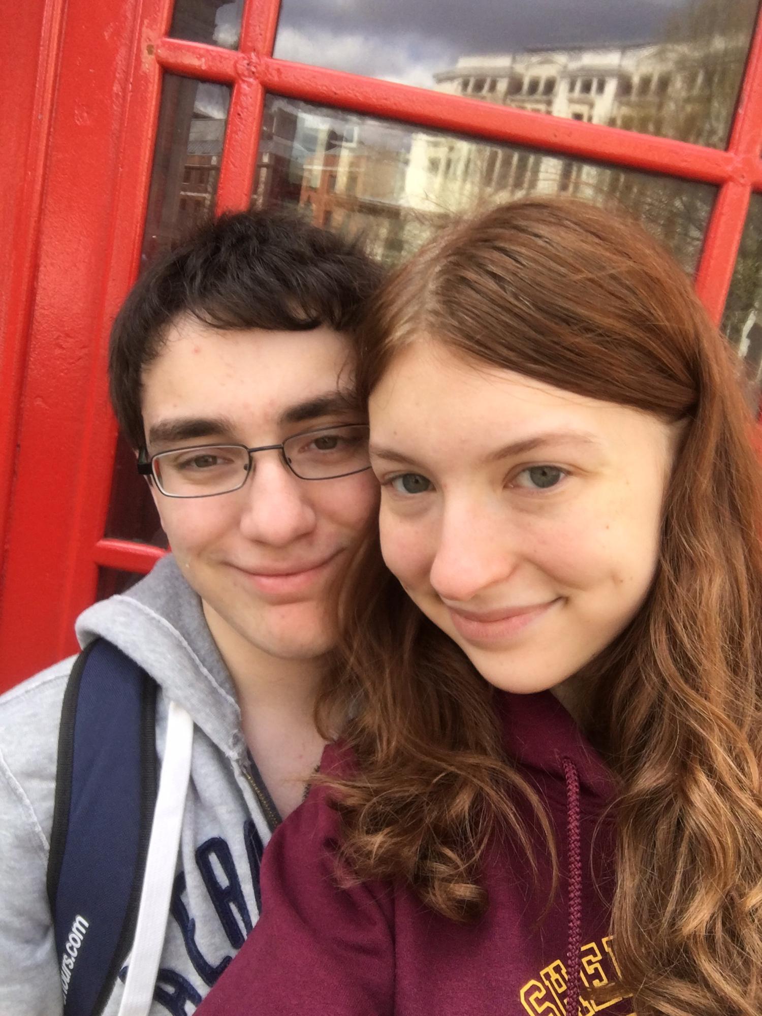 April 17th, 2016: We found a classic telephone booth in London.