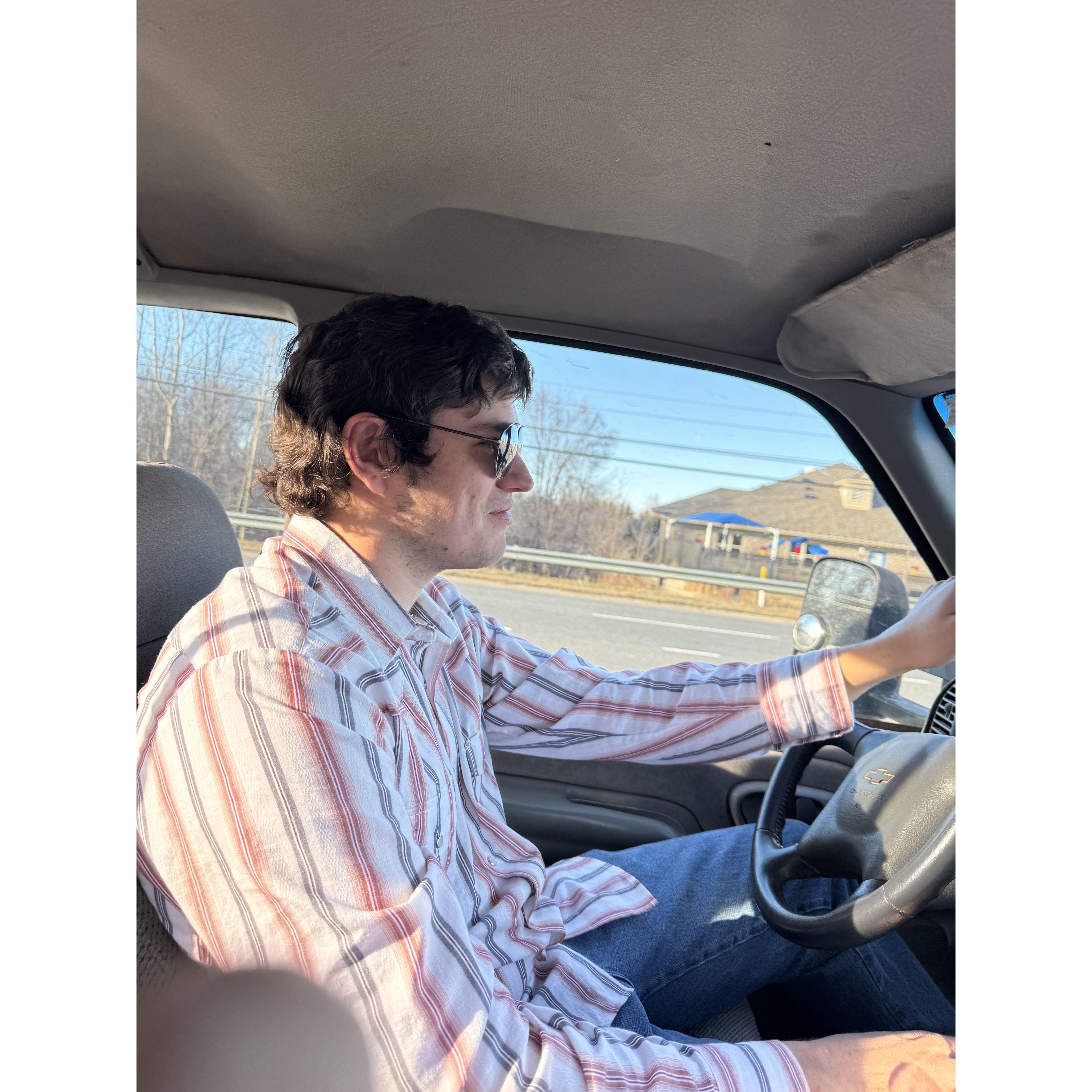 Our first Valentine's Day!