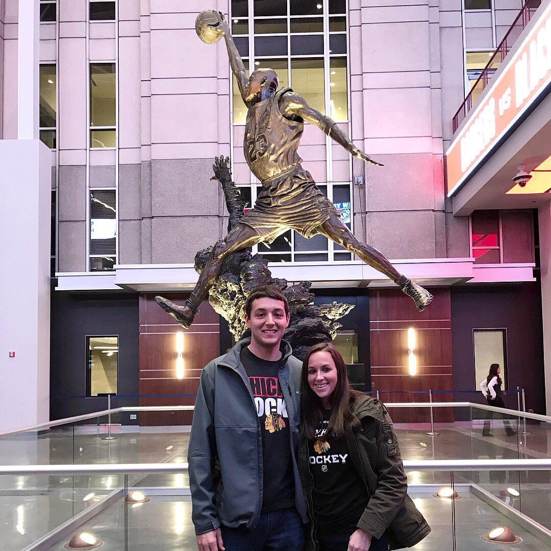 Michael Jordan statue