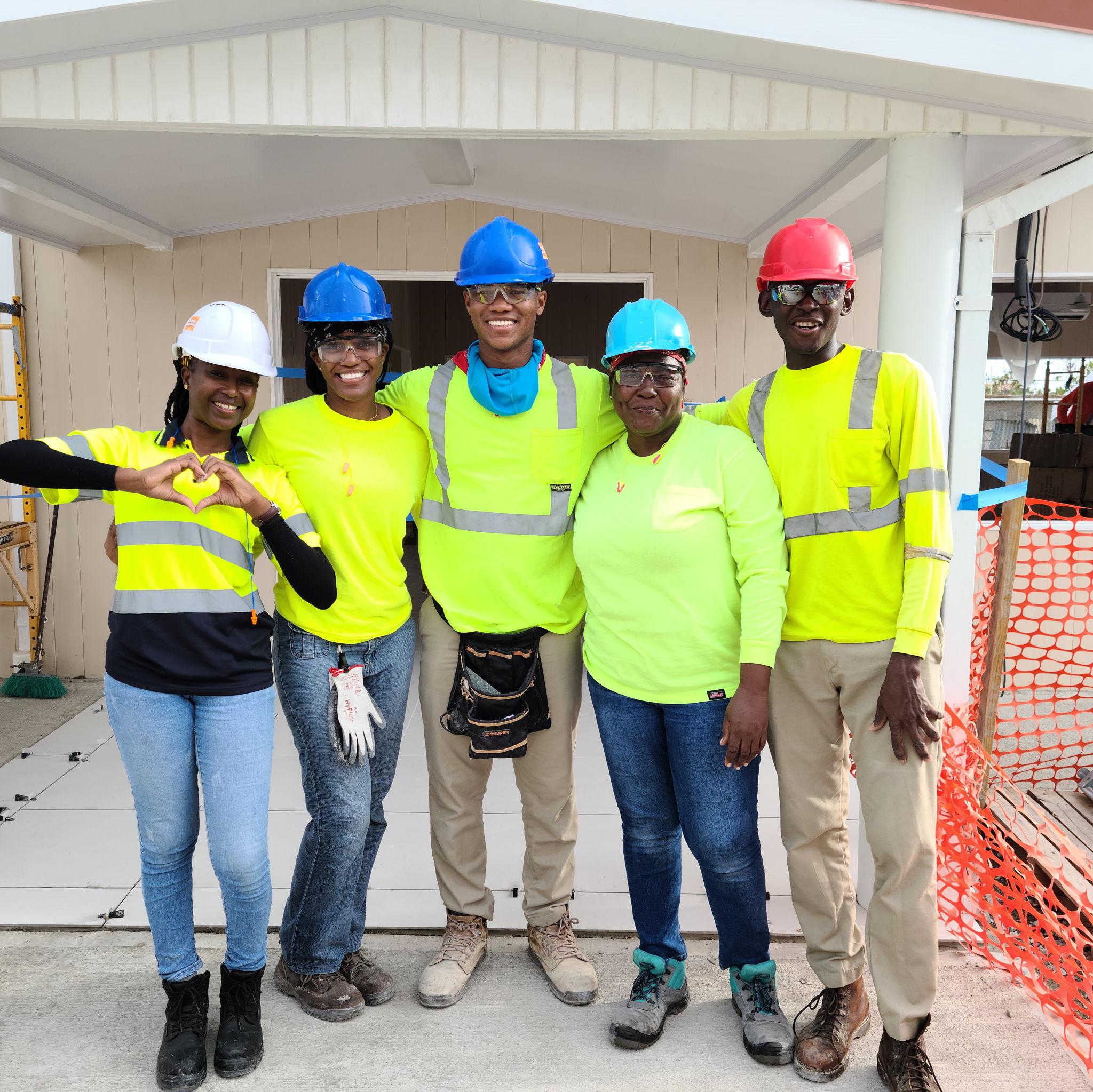 Our first LDC picture together at the Orange Street Project!