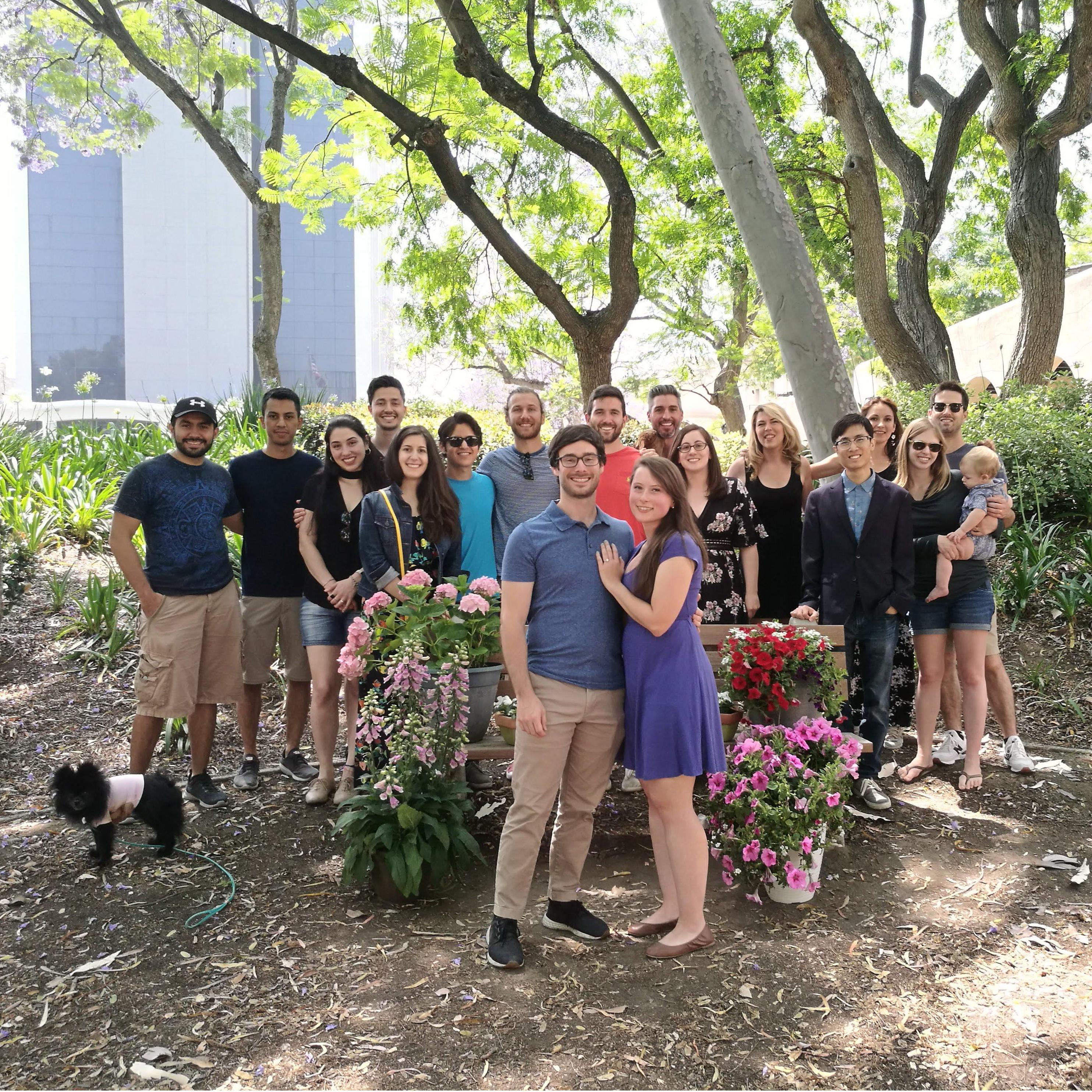 The one with our surprise engagement picnic