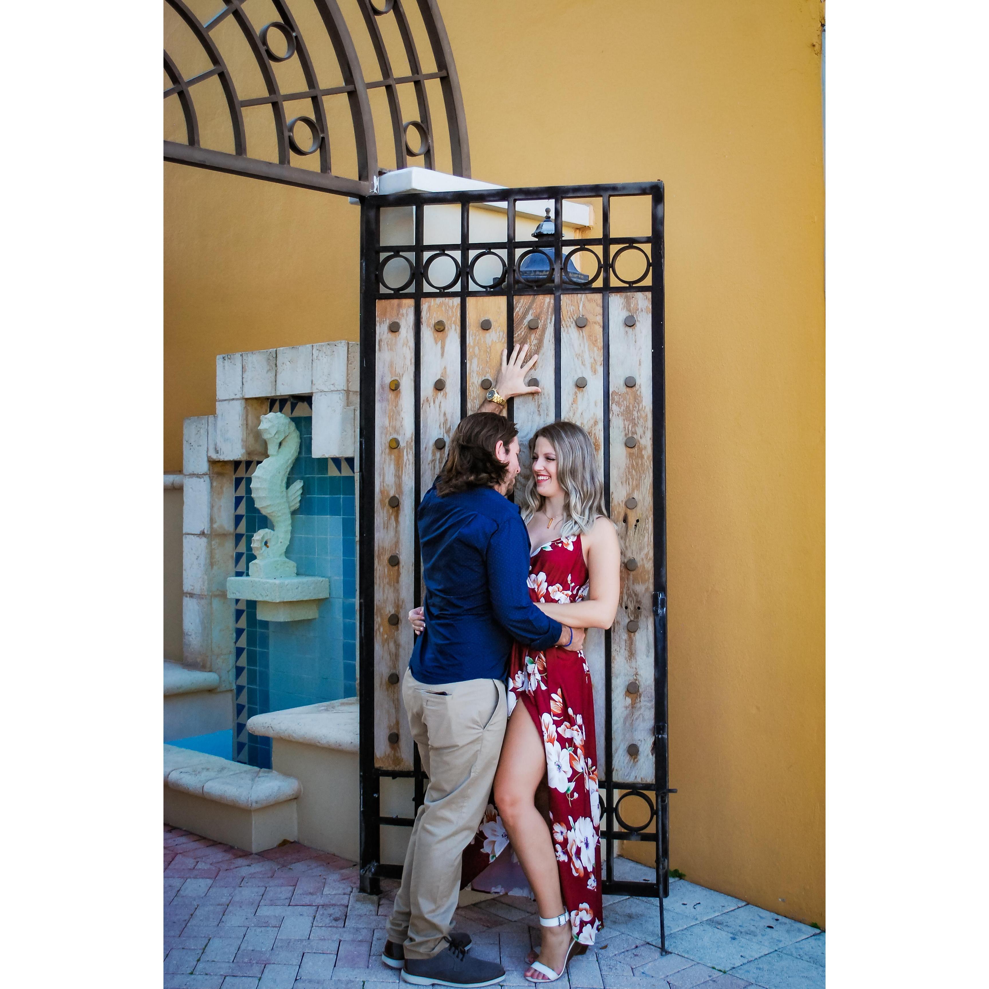 Engagement Photos on Las Olas Blvd in Ft. Lauderdale, FL!