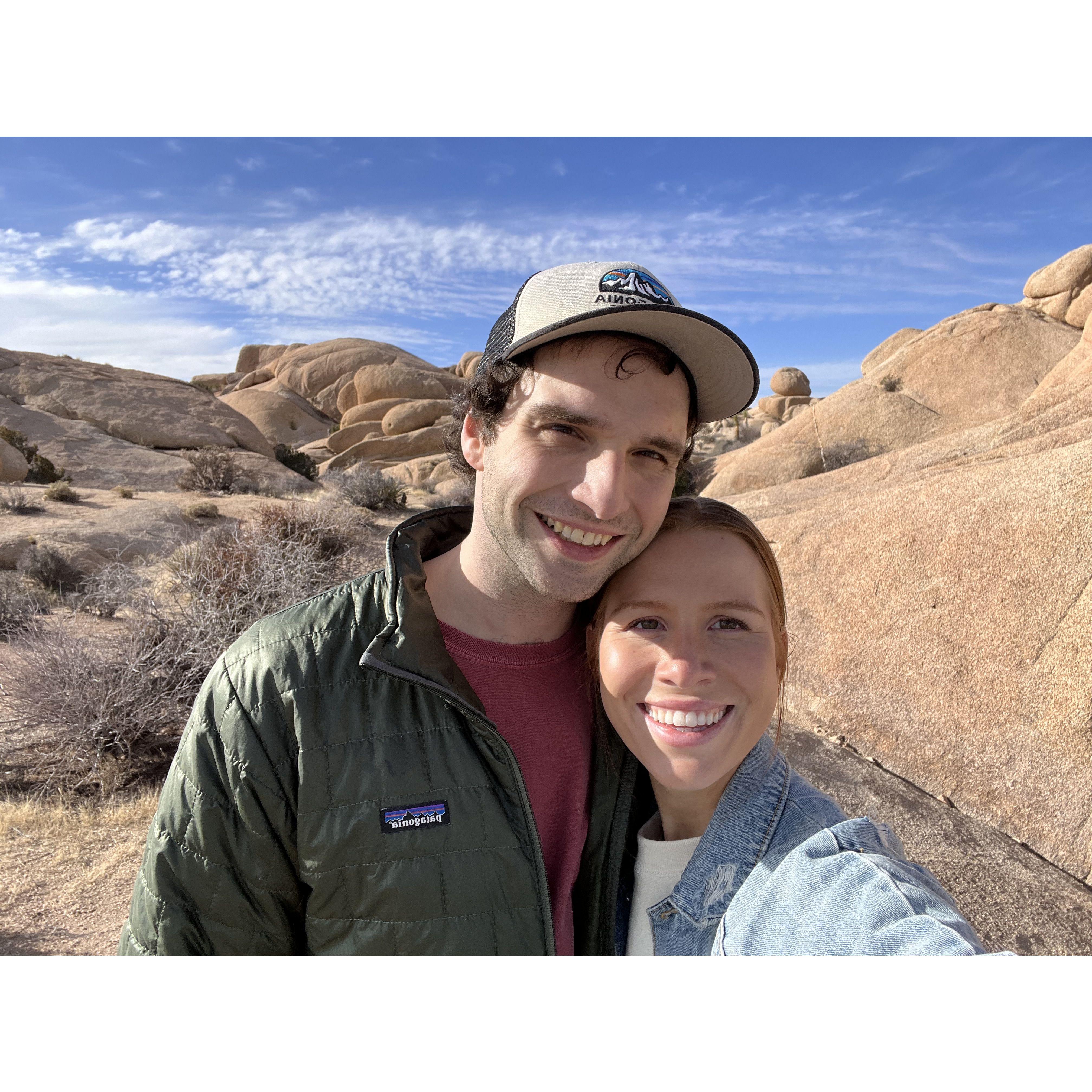 February 18th, 2023: Chris introduces me to nature! We met up with Michael in Las Vegas and made our way to Joshua Tree before spending some time in Palm Springs.