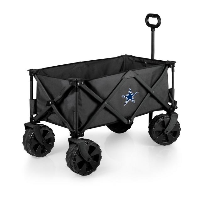 Dallas Cowboys Adventure Wagon Elite All-Terrain Folding Utility Wagon - Charcoal
