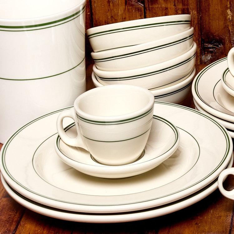 Fishs Eddy, HL Greenband Bowl, Set of 4 | Zola
