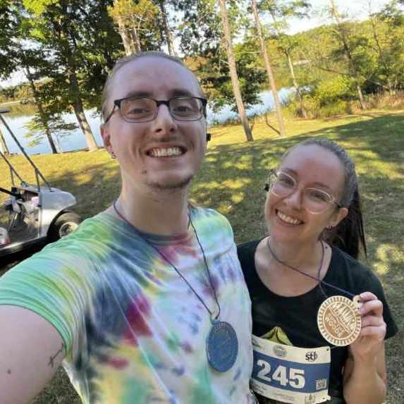 We ran a 5k together! - Fall 2025