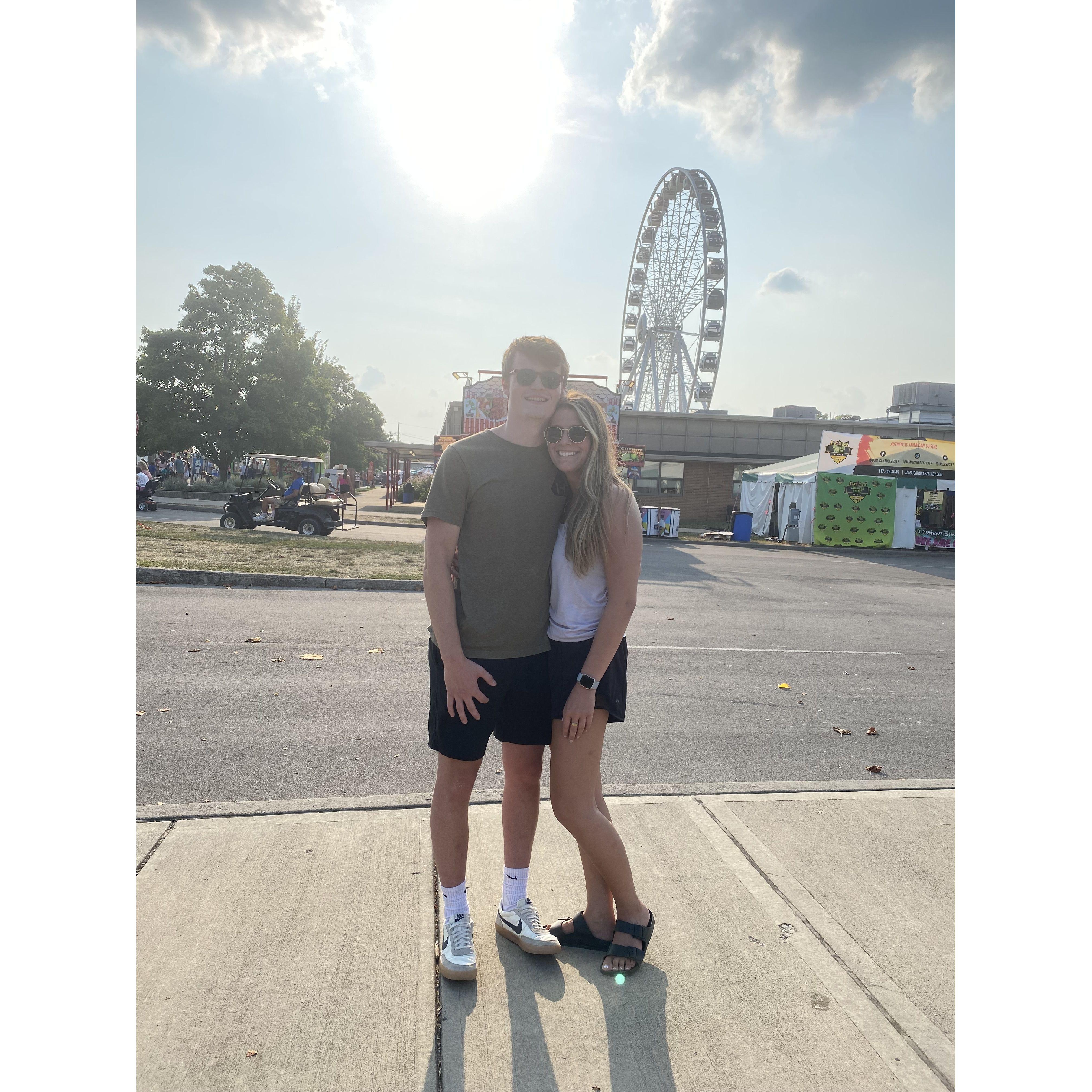 1st picture together - Aug 2021