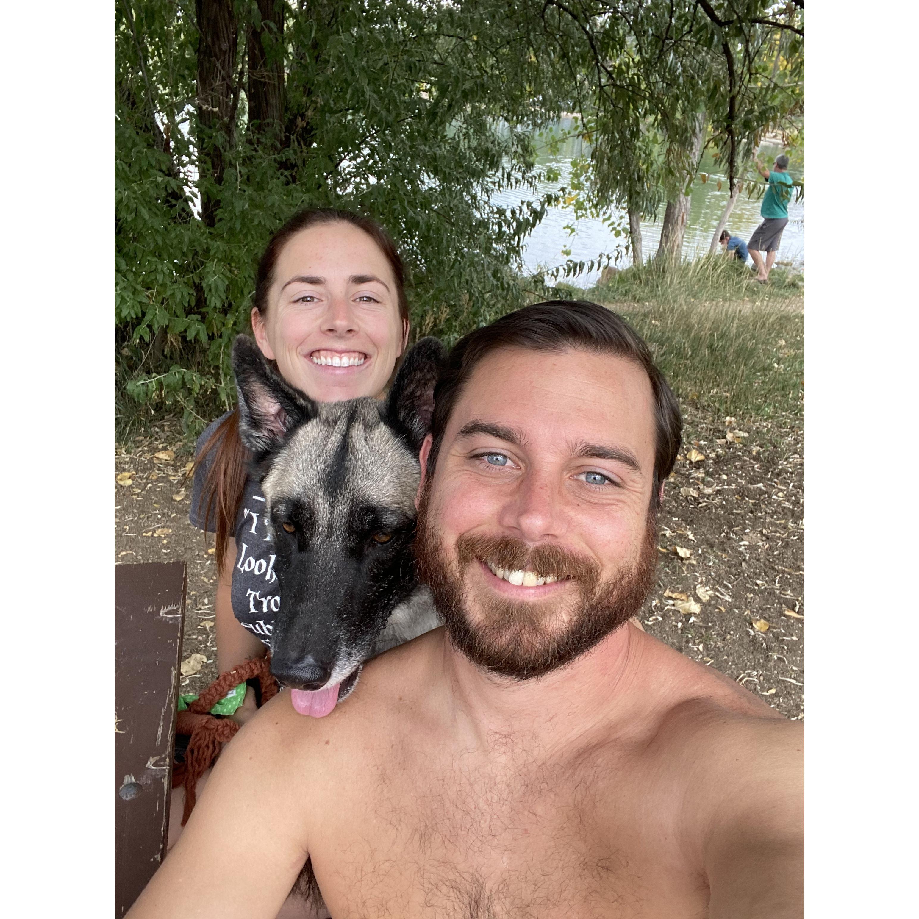 Boulder hike.