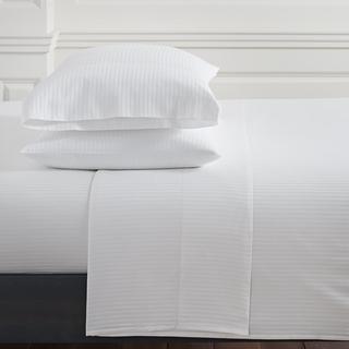 Striped Organic Pillowcase, Set of 2