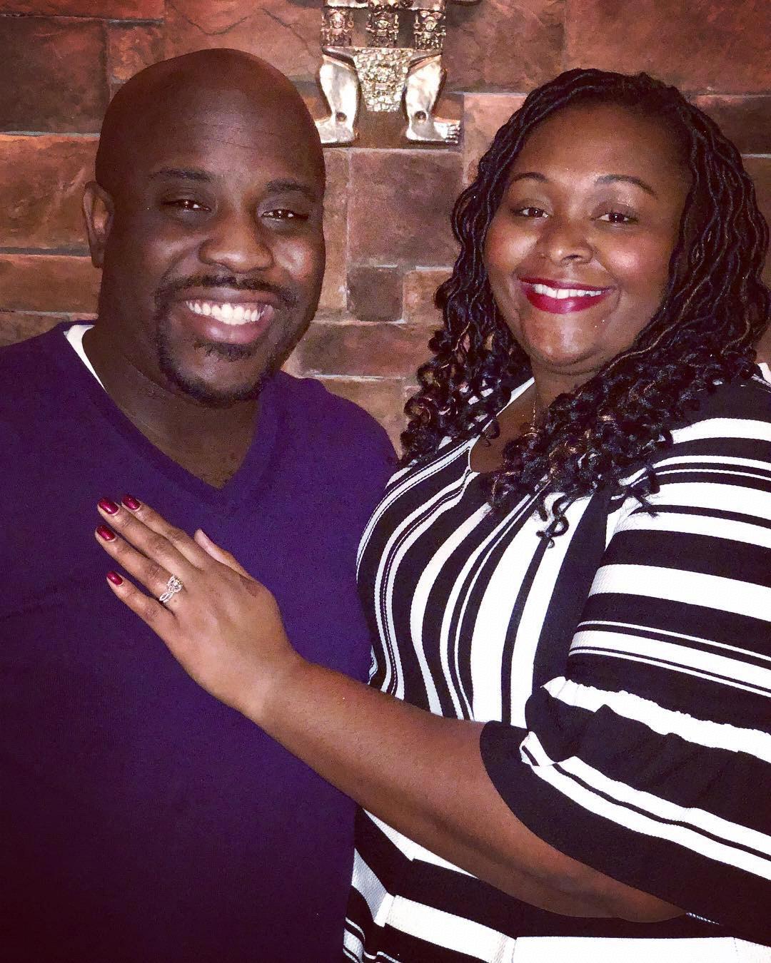 I said YES! in St Louis, MO. We are so excited about our life together. -October 2018