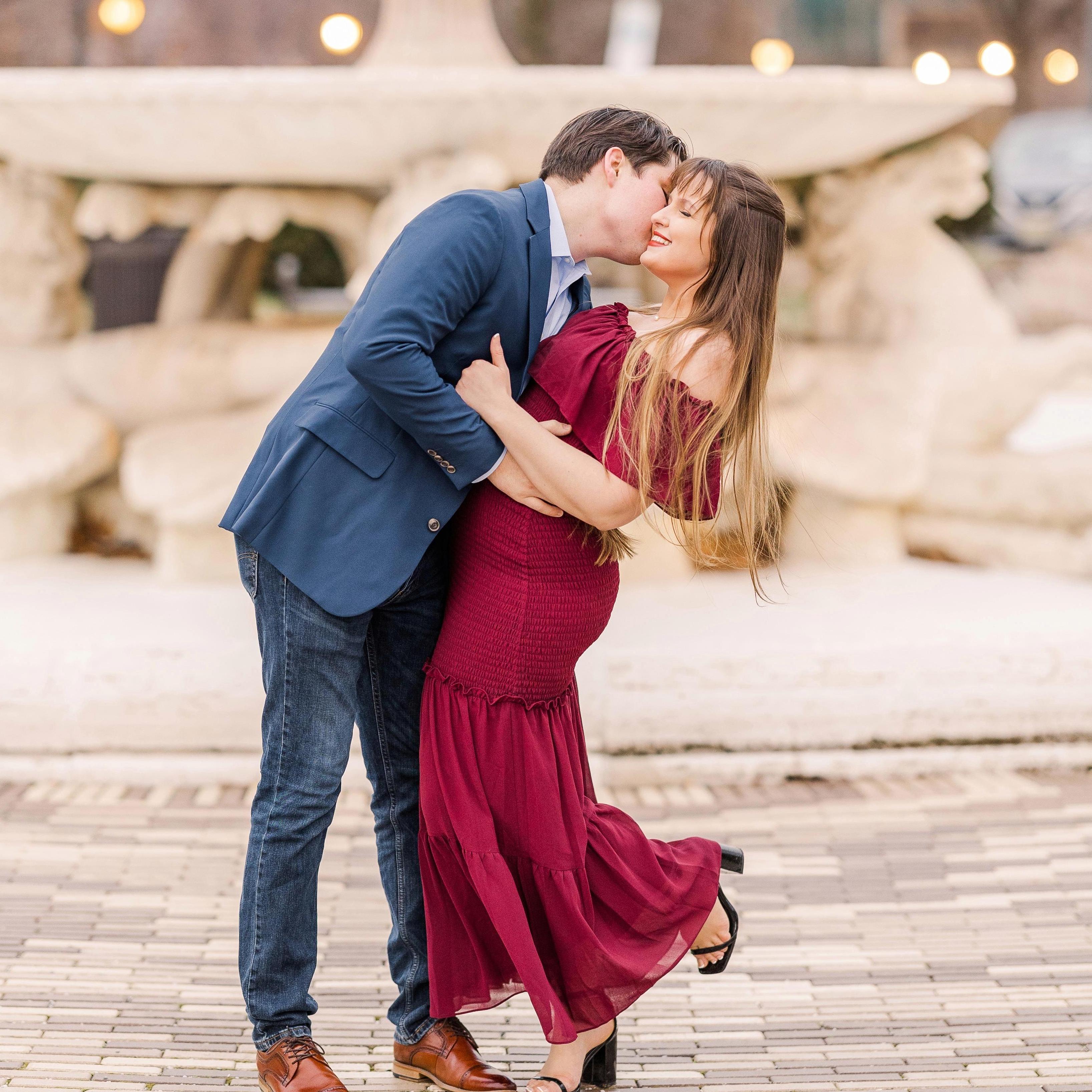 Engagement Photos at the Philadelphia Waterworks