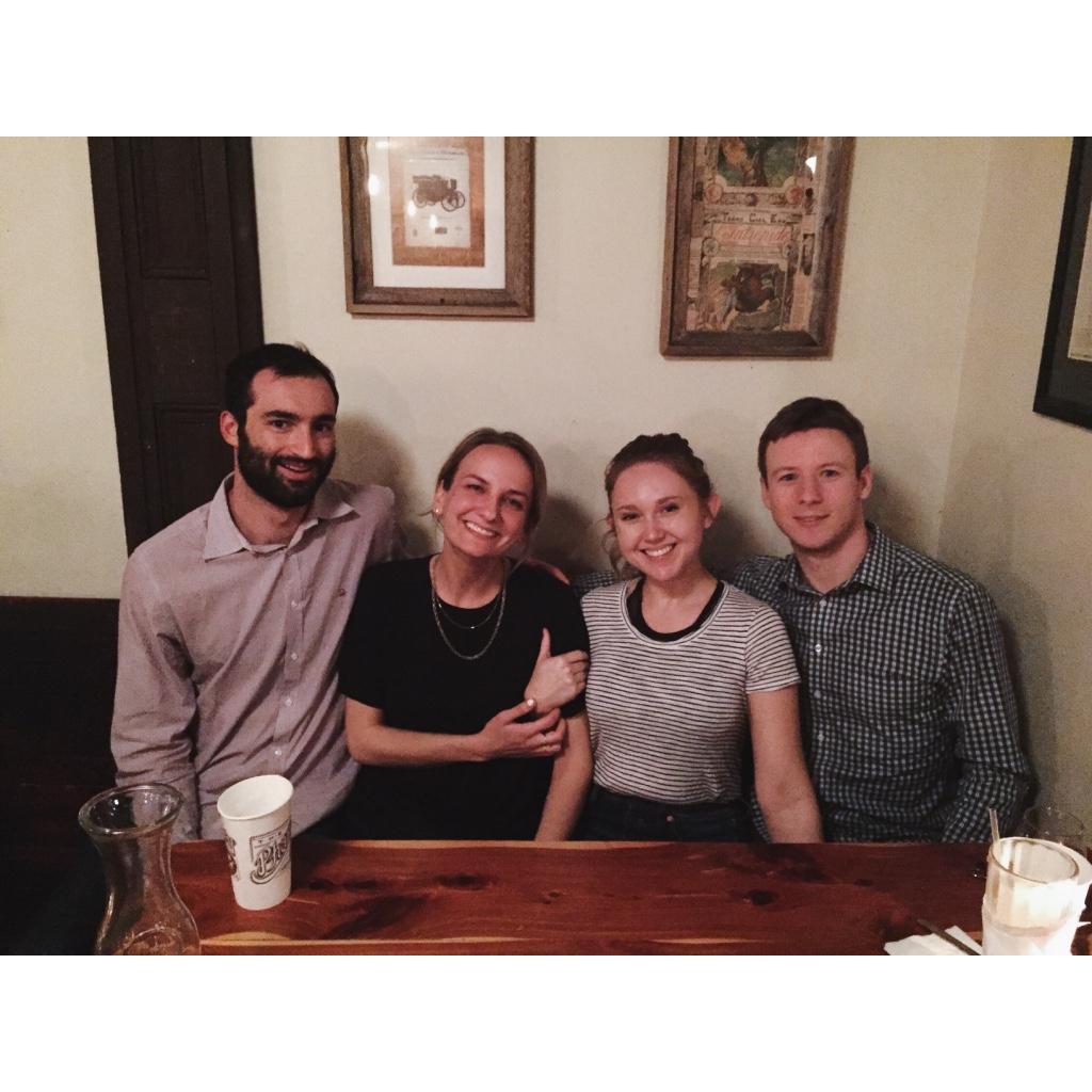 Out of town friends