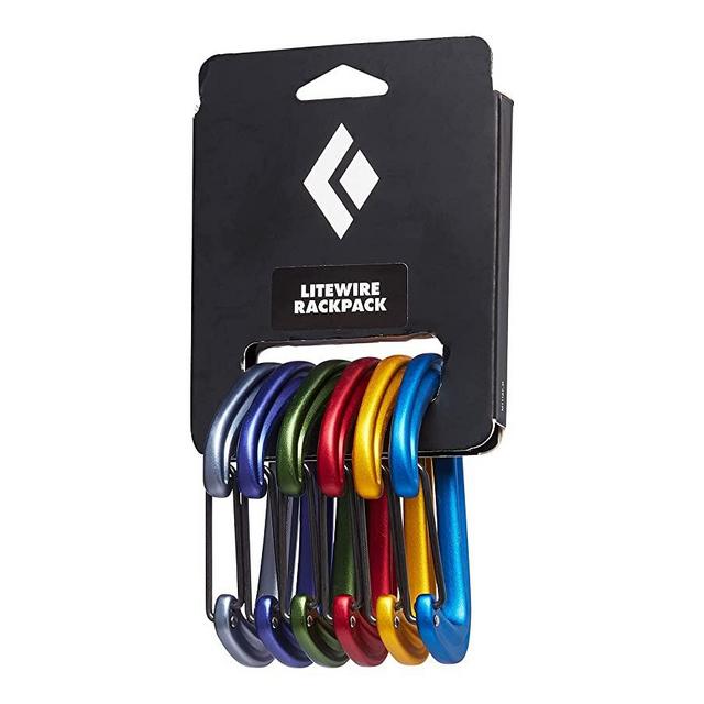 Black Diamond Litewire Carabiner Rackpack, 6 Pack