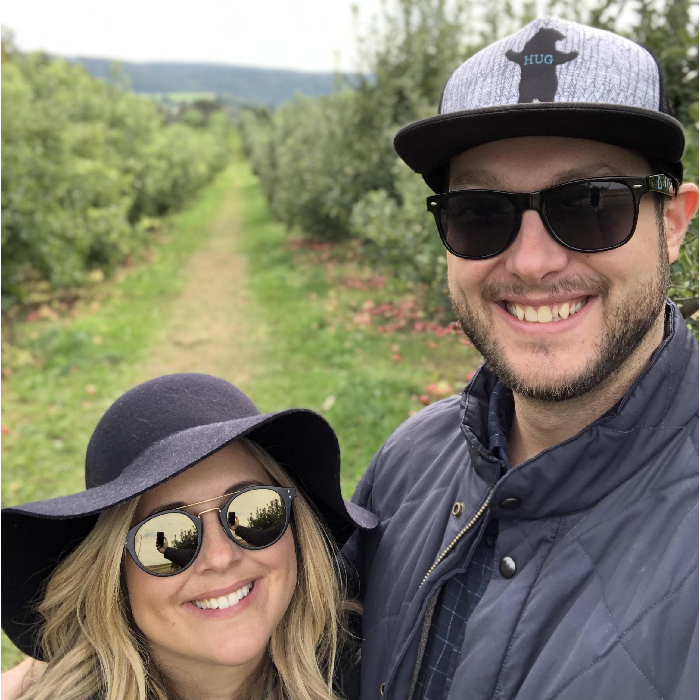 Apple picking!
