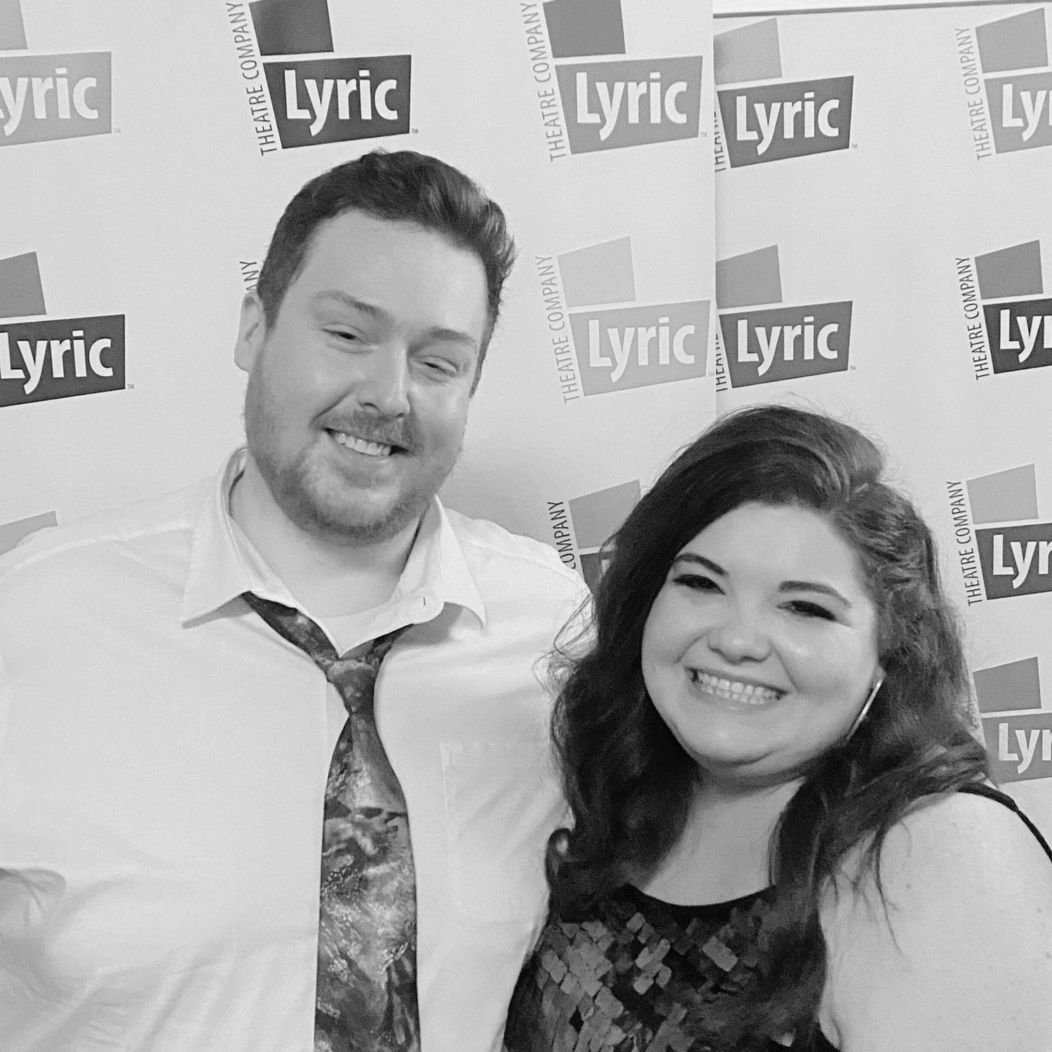 Our first photo together! Ben was an off-stage MVP supporting in load-in, strike, and dog handling duties.